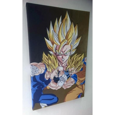 Obraz Goku Vs Vegeta 60 x 40